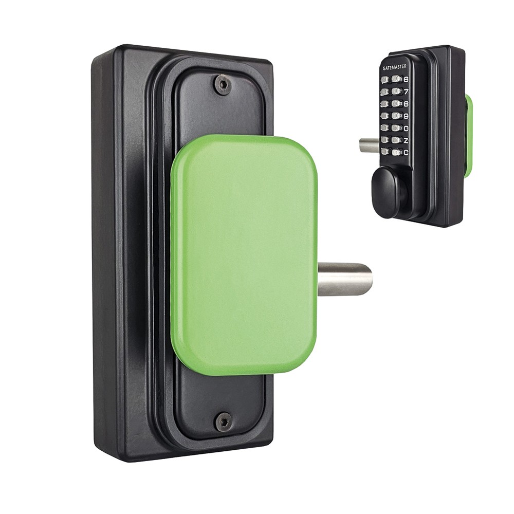 Quick Exit Gate Lock - Keypad One Side Flat Bar/Box section up to 30mm - R/H