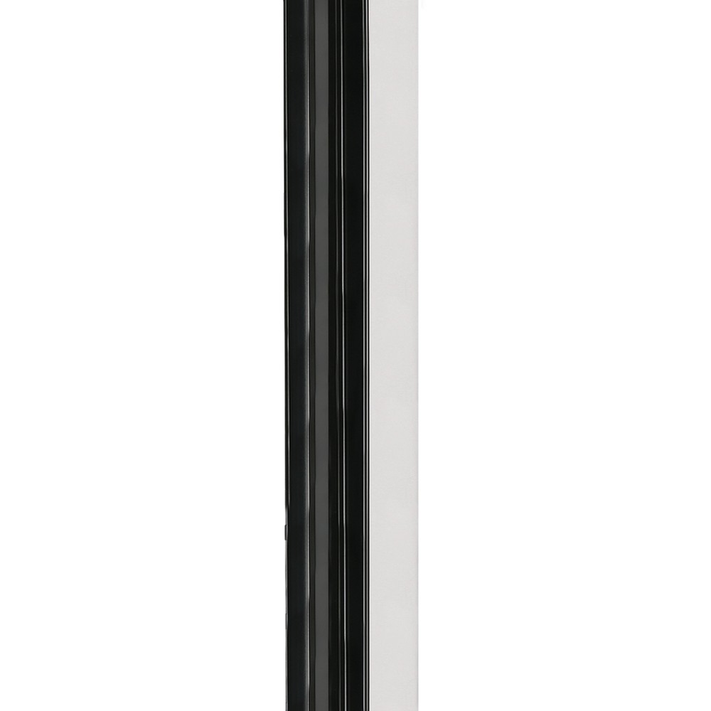 Aluminium Angle profile RAL 9005 2M Long For use Between gate Wings Uses SFKU (V)