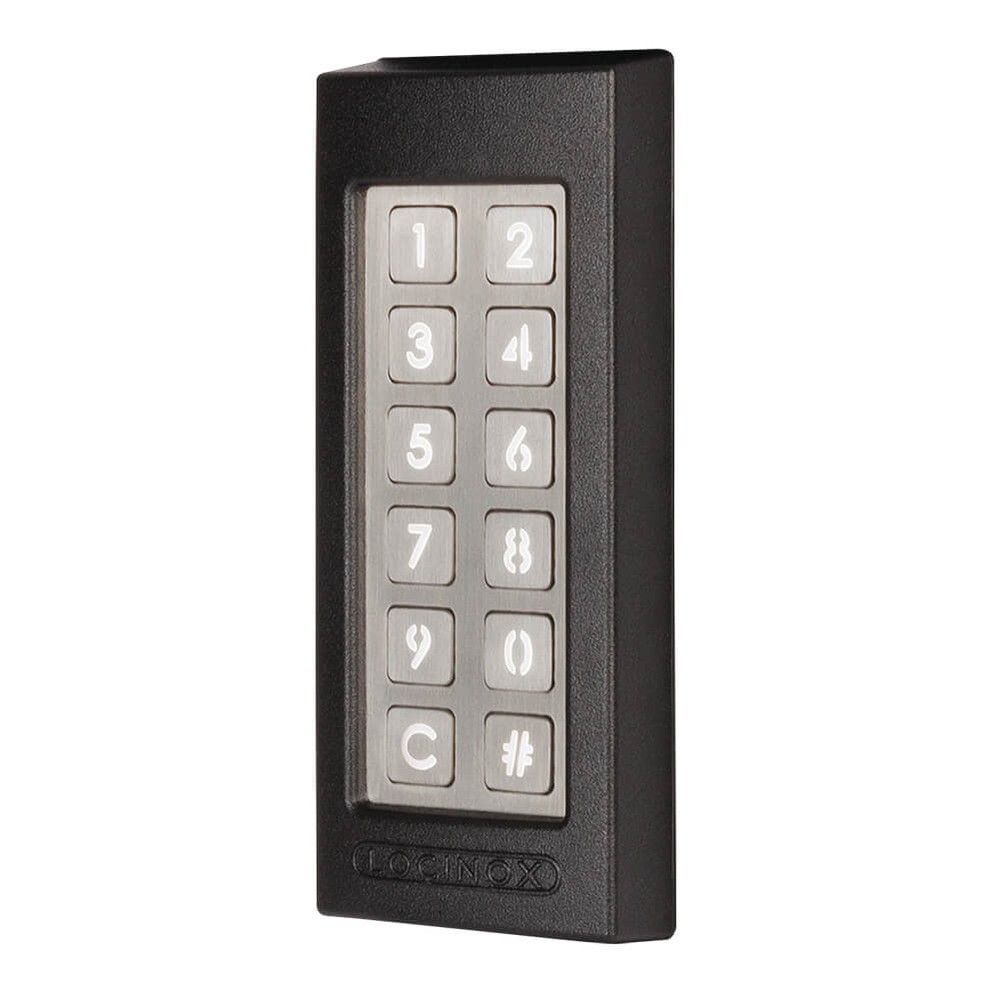 Locinox Slimstone 2 Keypad Frost Free & Weather Resistant c/w 2 Int