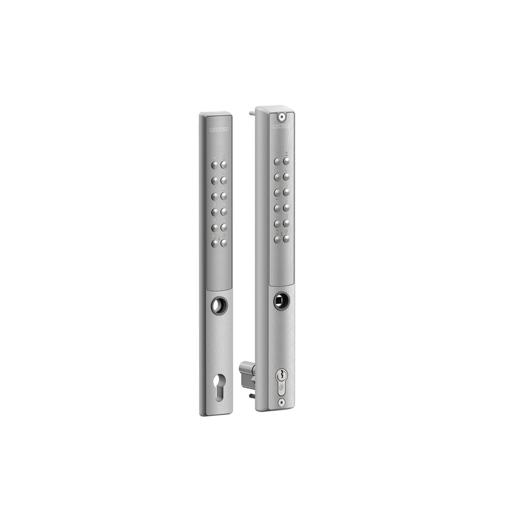 Locinox Vera - Digital Code Lock -Silver Double - Battery Powered - For 50mm Box