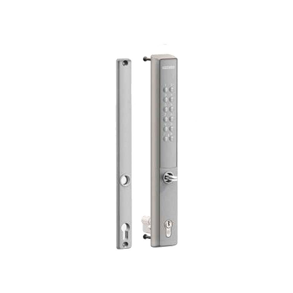 Locinox Vera - Digital Code Lock -Silver Single - Battery Powered - For 50mm Box - F H Brundle