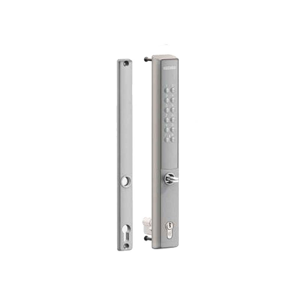 Locinox Vera - Digital Code Lock -Silver Single - Battery Powered - For 50mm Box