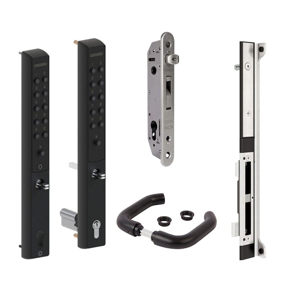 Locinox Vita Double Sided Lock for 50mm Box - Black