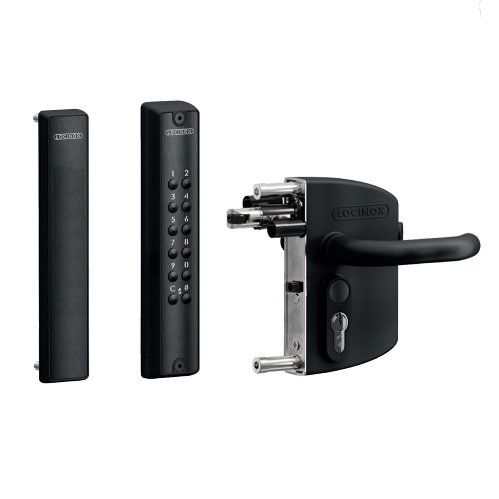 Locinox Volta Digital Keypad + Lock - Single For 40 - 60mm Box - Black