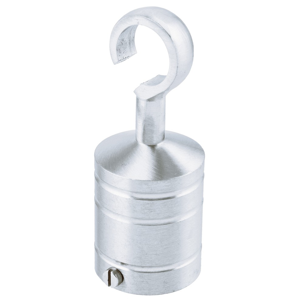 28mm Rope Hook for Barriers & Handrail - Chrome