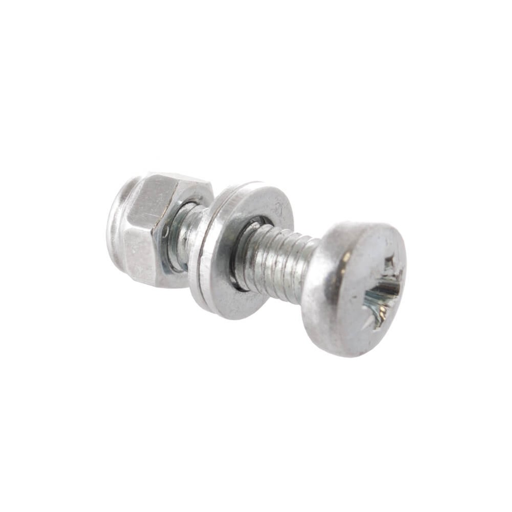 M5 Bolt assembly for mesh brackets M5 x 16 bolt 2 x washers & nyloc nut