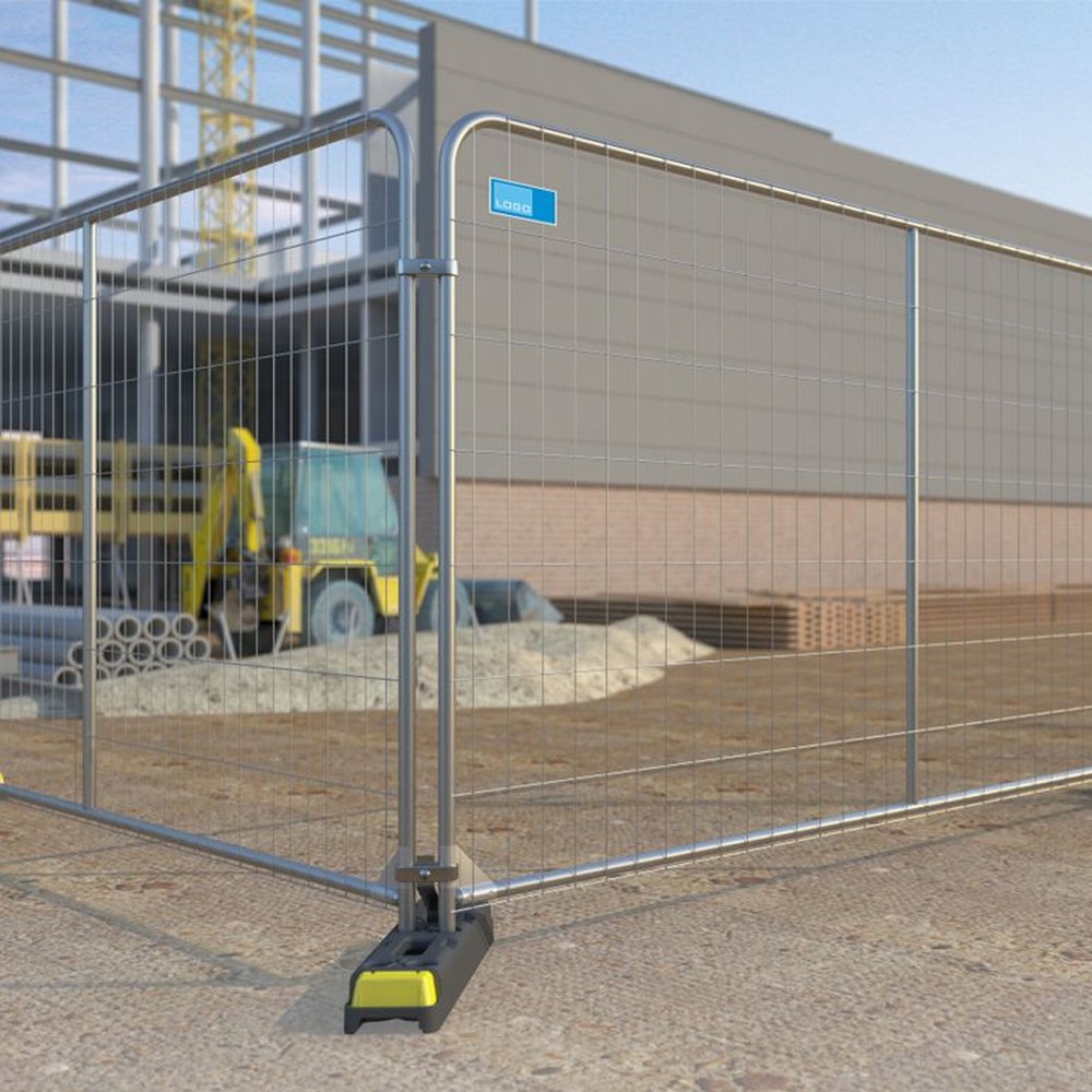 Round Top Anti-Climb Temporary Fence Per Metre Price