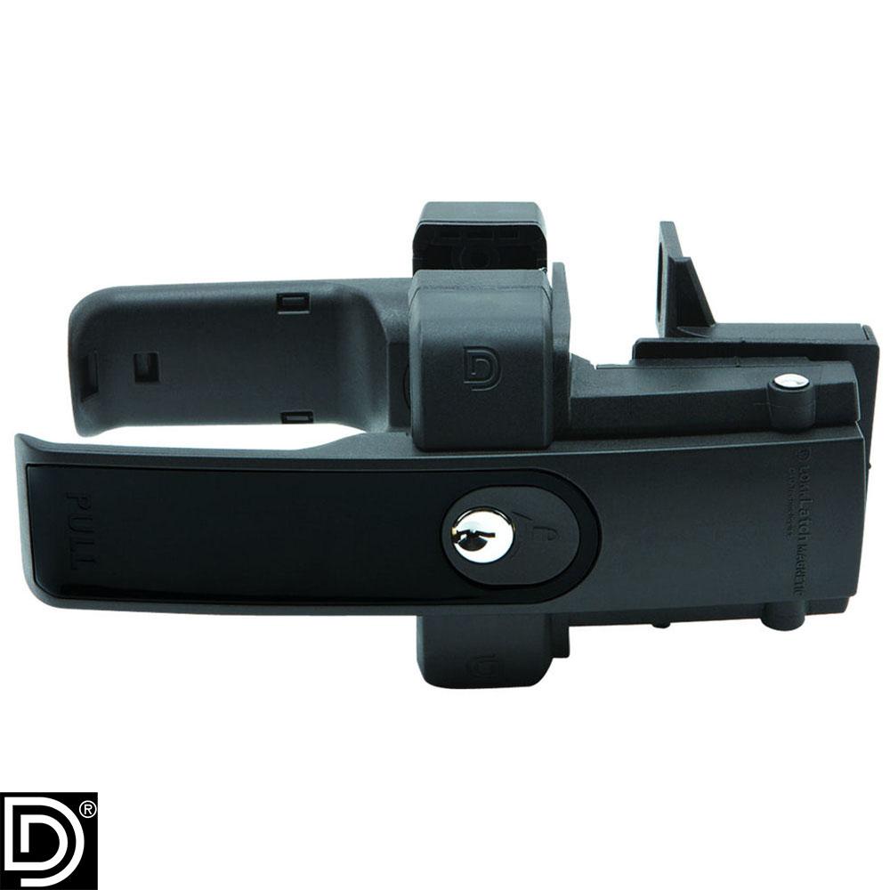 Vinyl Magnetic Lock Latch - Black Trims - F H Brundle