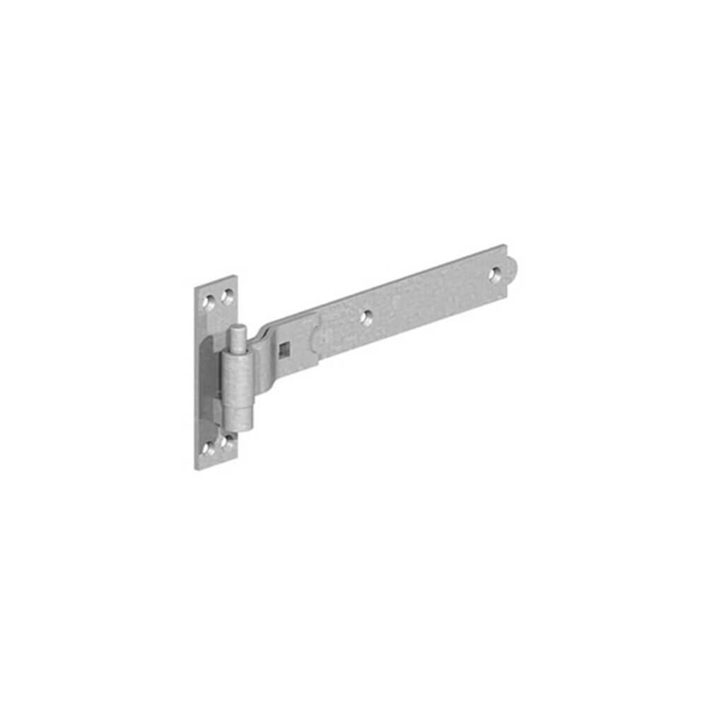 10" Galvanised Cranked Band & Hook Plate 250mm - F H Brundle