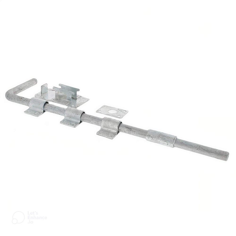 18" Galvanised Garage Door Bolt