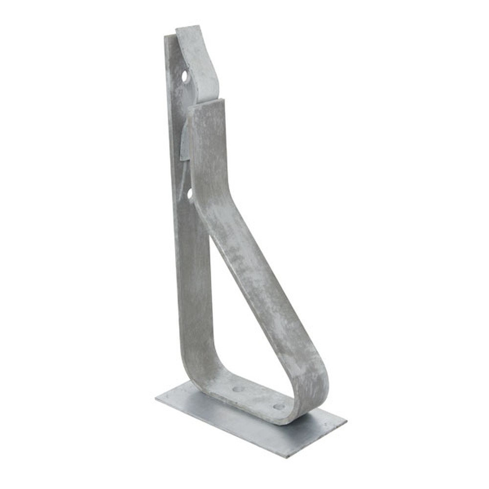Galvanised Armco Barrier Post Sprung Bolt Down 610mm
