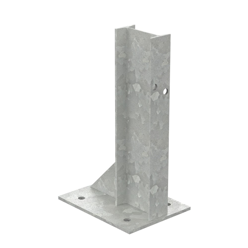 Armco Barrier Post 560mm Bolt?Down 150x75mm