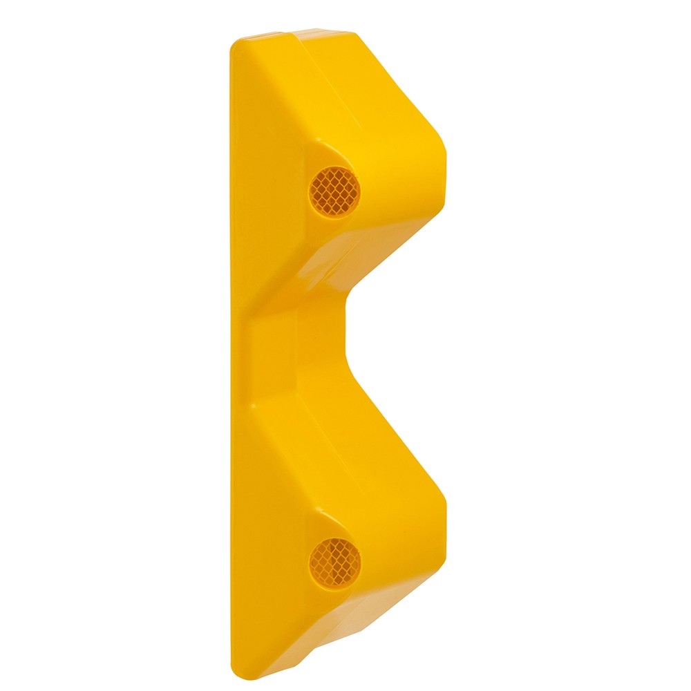 Polymer Armco Safety End Corner Yellow with Reflectors