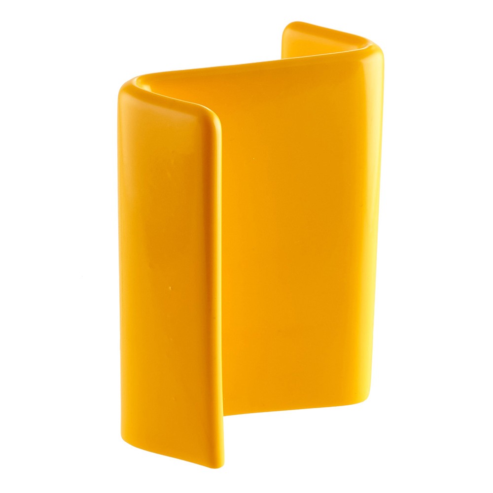 Rubber Z Beam Protective Cap - Yellow