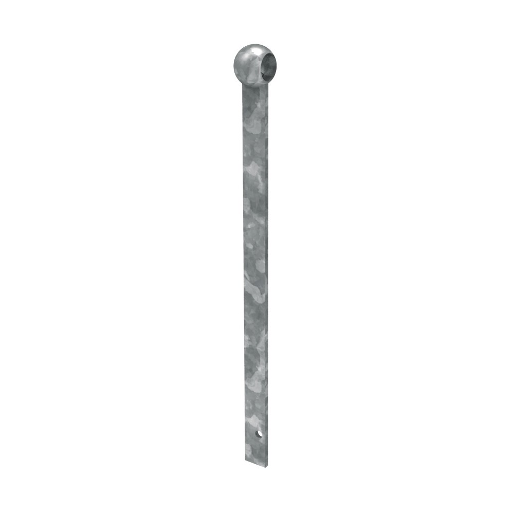 840mm Handrail Post for 48.3mm Tube (O/A 1100mm)