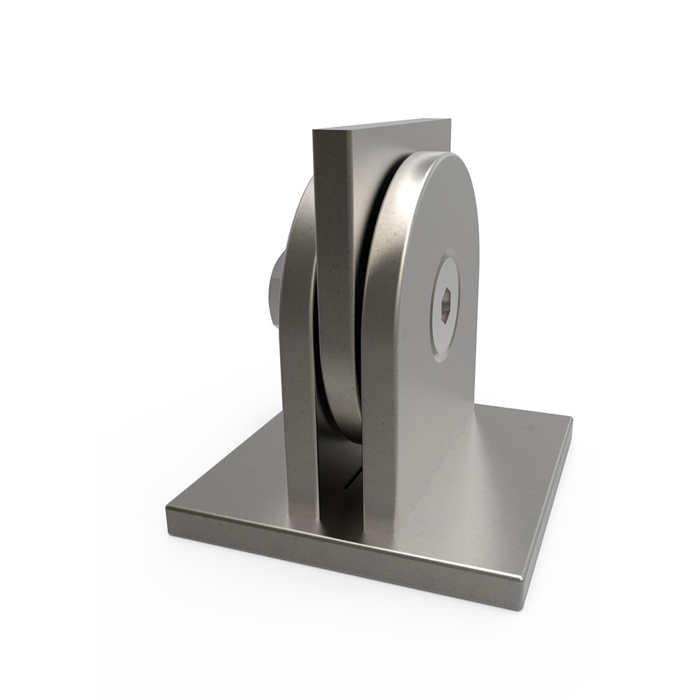 Bolted Handrail Connector - S235 Mild St To suit 40 x 40mm Box Section