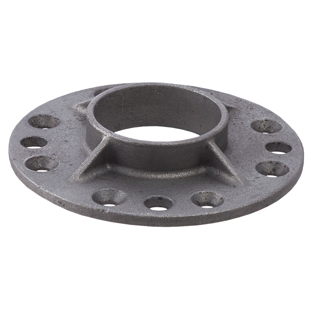 Weld On Round Base - Cast Steel 48.3mm Diameter for 2mm wall tube