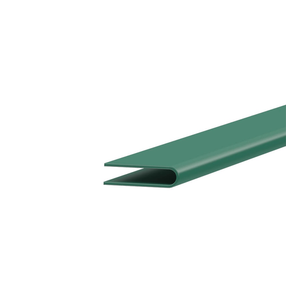 Galvanised Edging UF19 31.75x6.50mm Gap Length 3810mm - RAL 6005 powder coated