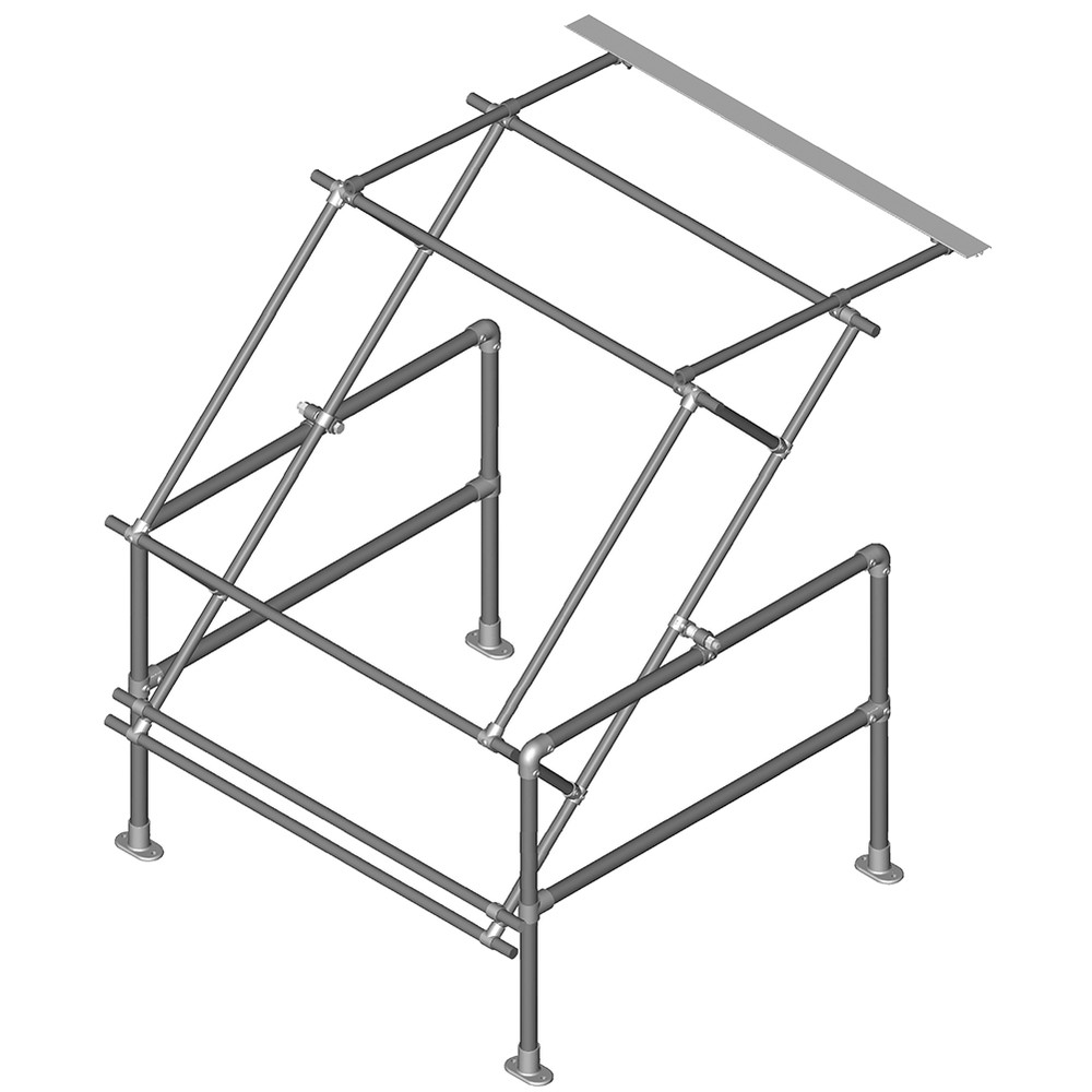 Standard Frame Pallet Gate Galvanised Finish