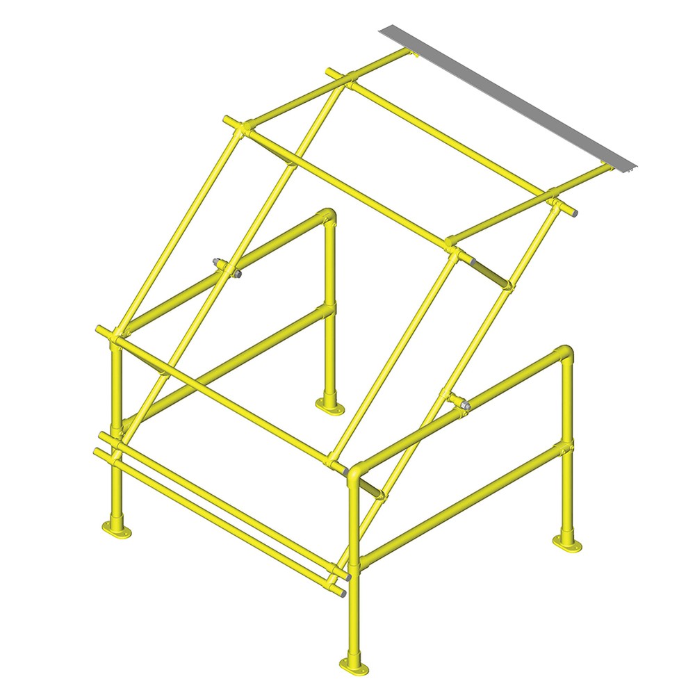 Standard Frame Pallet Gate PPC Yellow