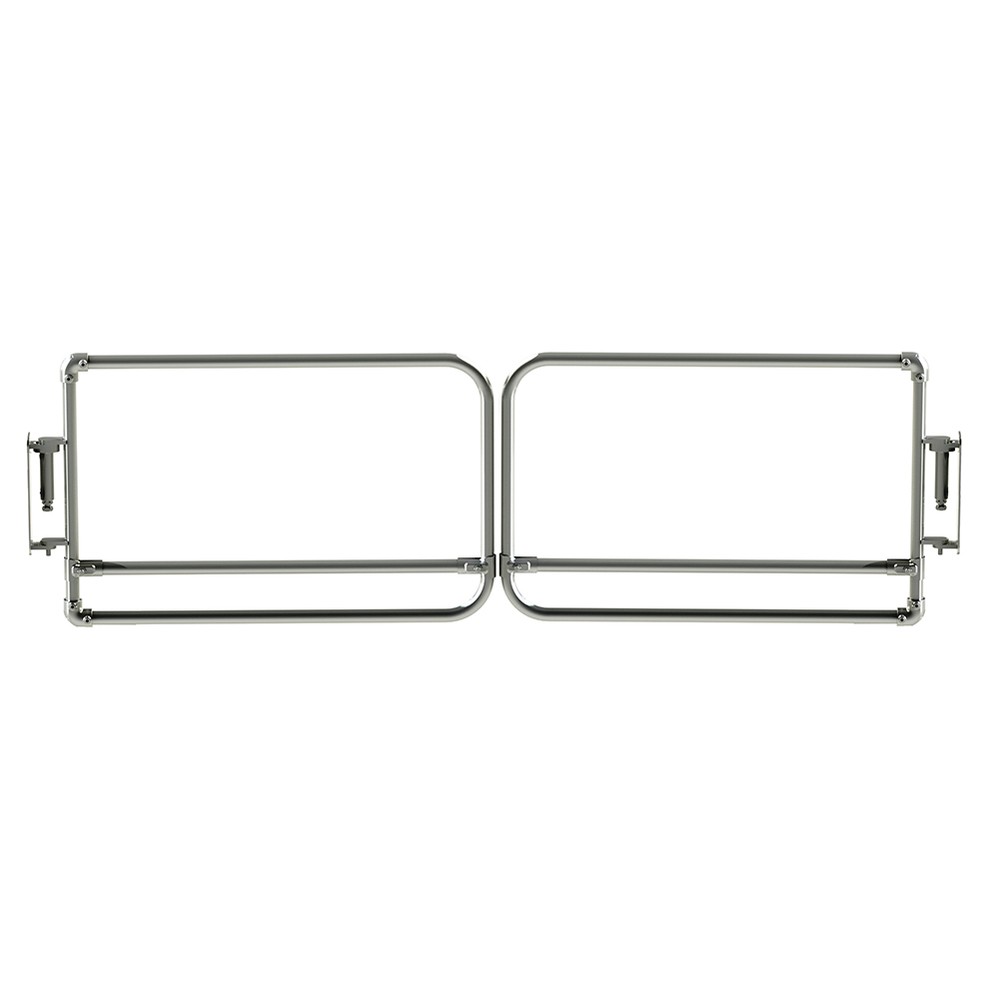 H: 668 x W: 1800mm Galvanised Self Closing Double Safety Gate