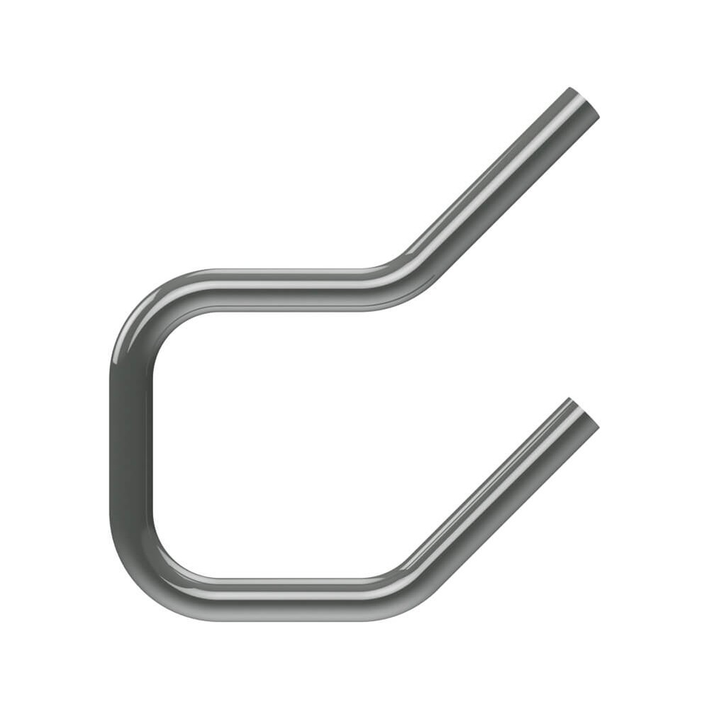Stargard flex 42.4mm Grey PVC Coated - Flexible Stair 33.7mm Galvanised Tube Core - 300mm Legs