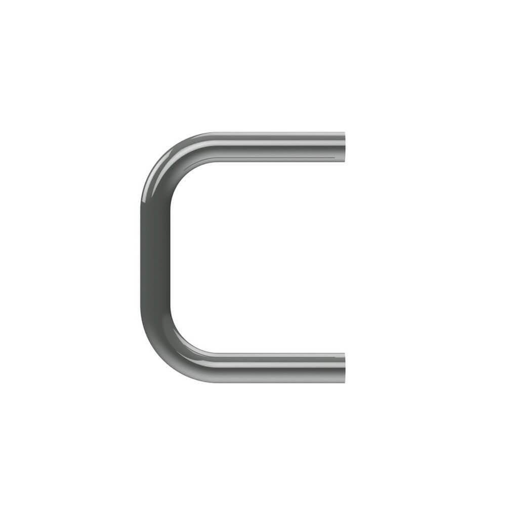 Stargard flex 50mm Grey PVC Coated - Return Bend 42.4mm Galvanised Tube - 500mm Legs