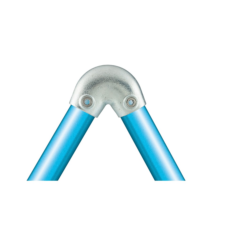 Variable elbow for 42.4mm Tube 40 to 70 degrees