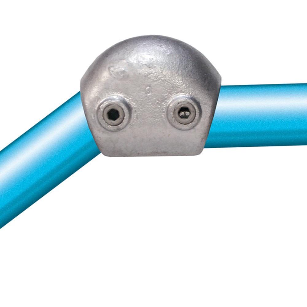 Tube Clamp / Key Clamp 124C (42.4mm) 15-60 Degree Elbow