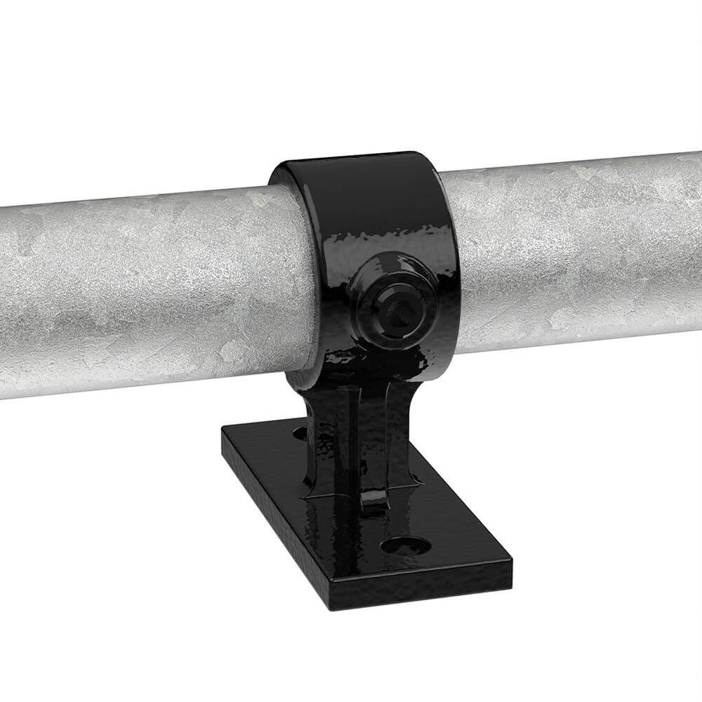 Handrail Bracket For 42.4mm Tube - Black Powder Coated