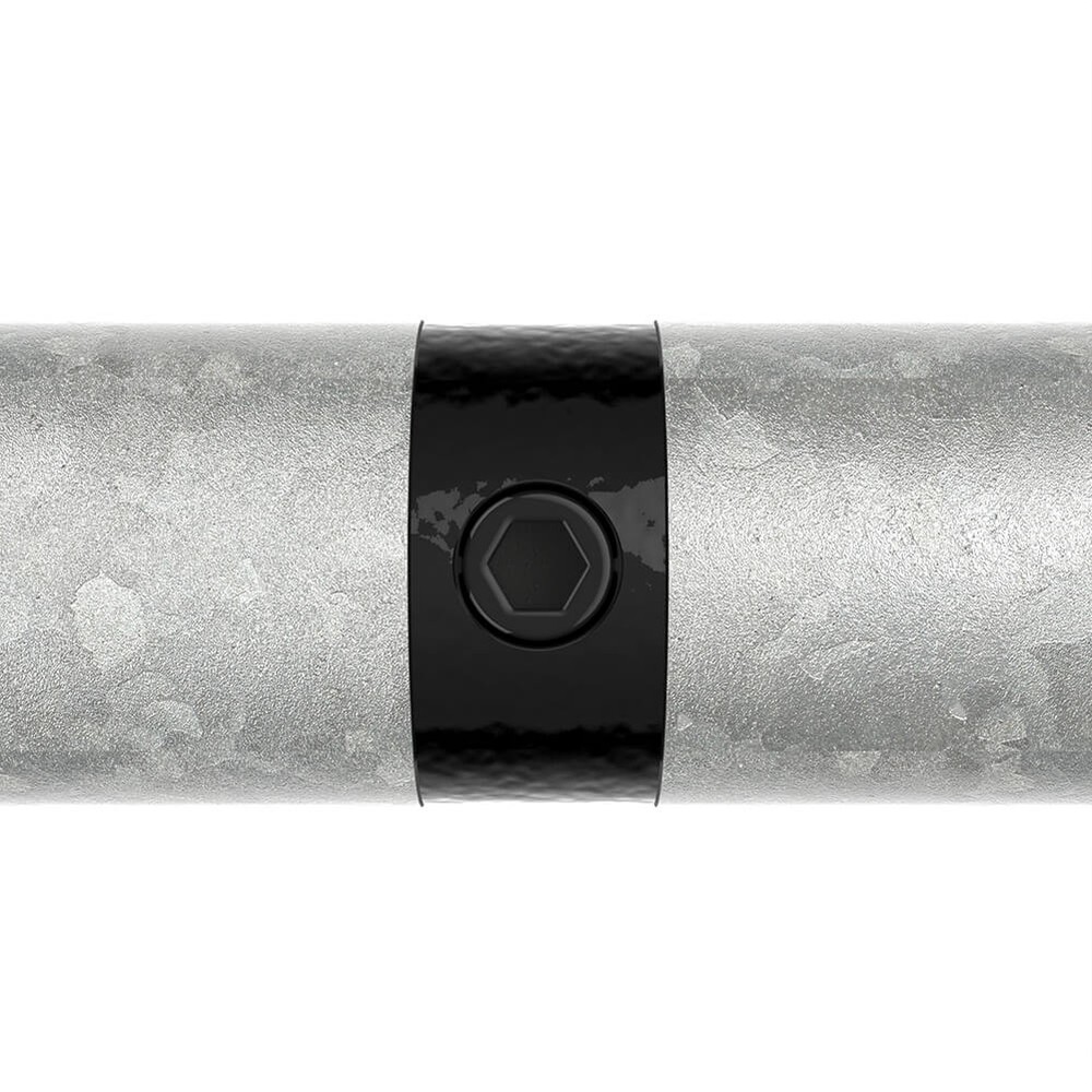 Internal Joint For 48.3mm Tube - Black Powder Coated