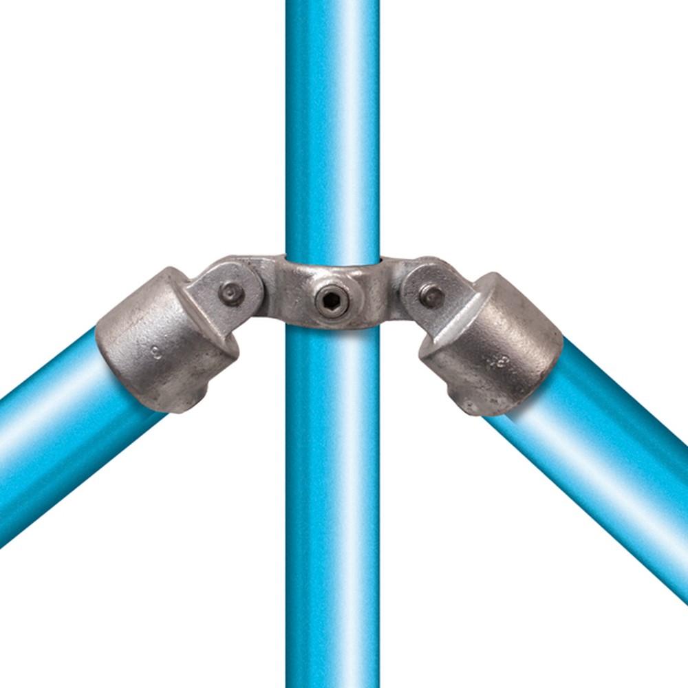 Tube Clamp / Key Clamp 167C (42.4mm) Double Swivel Combination