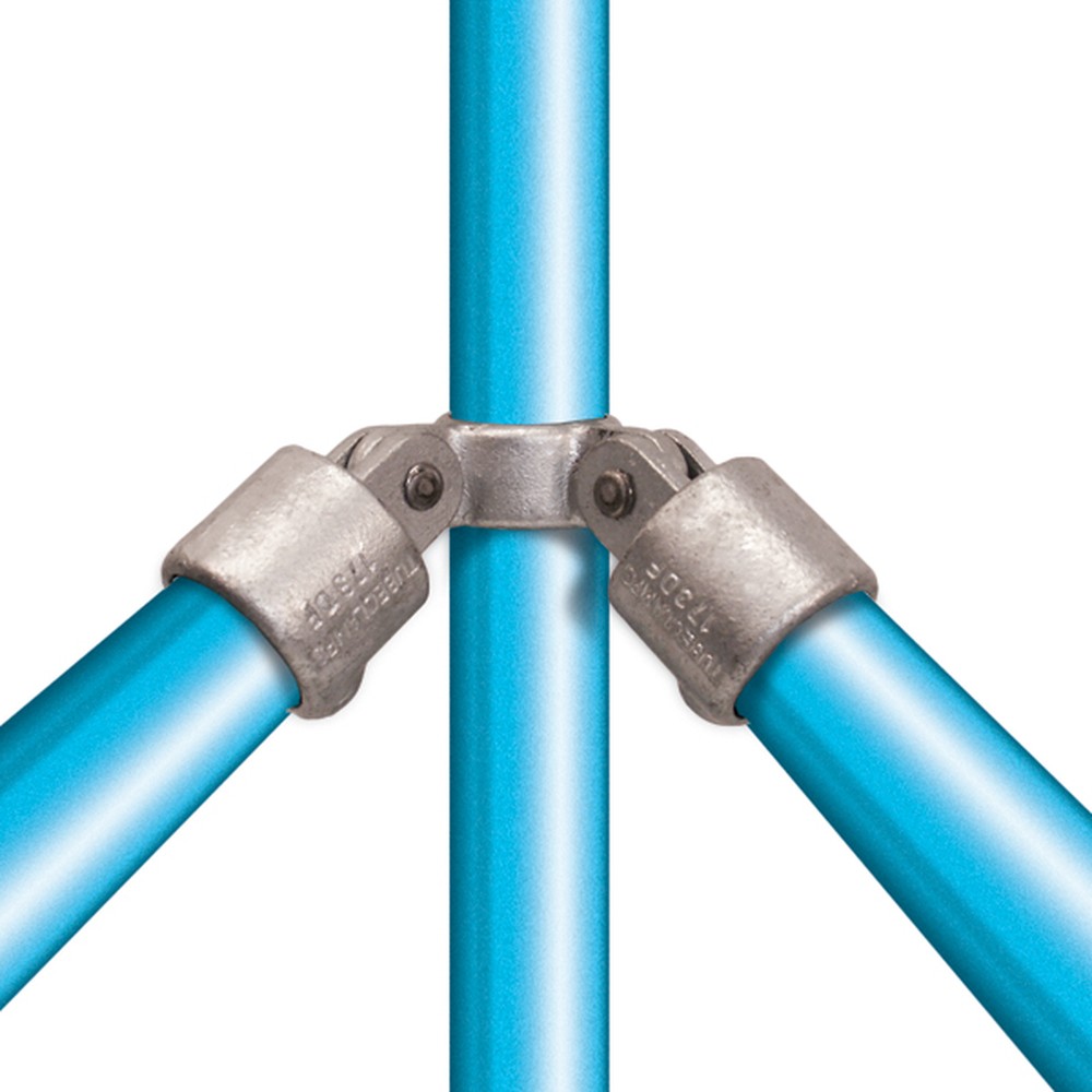 Tube Clamp / Key Clamp 168C (42.4mm) Corner Swivel