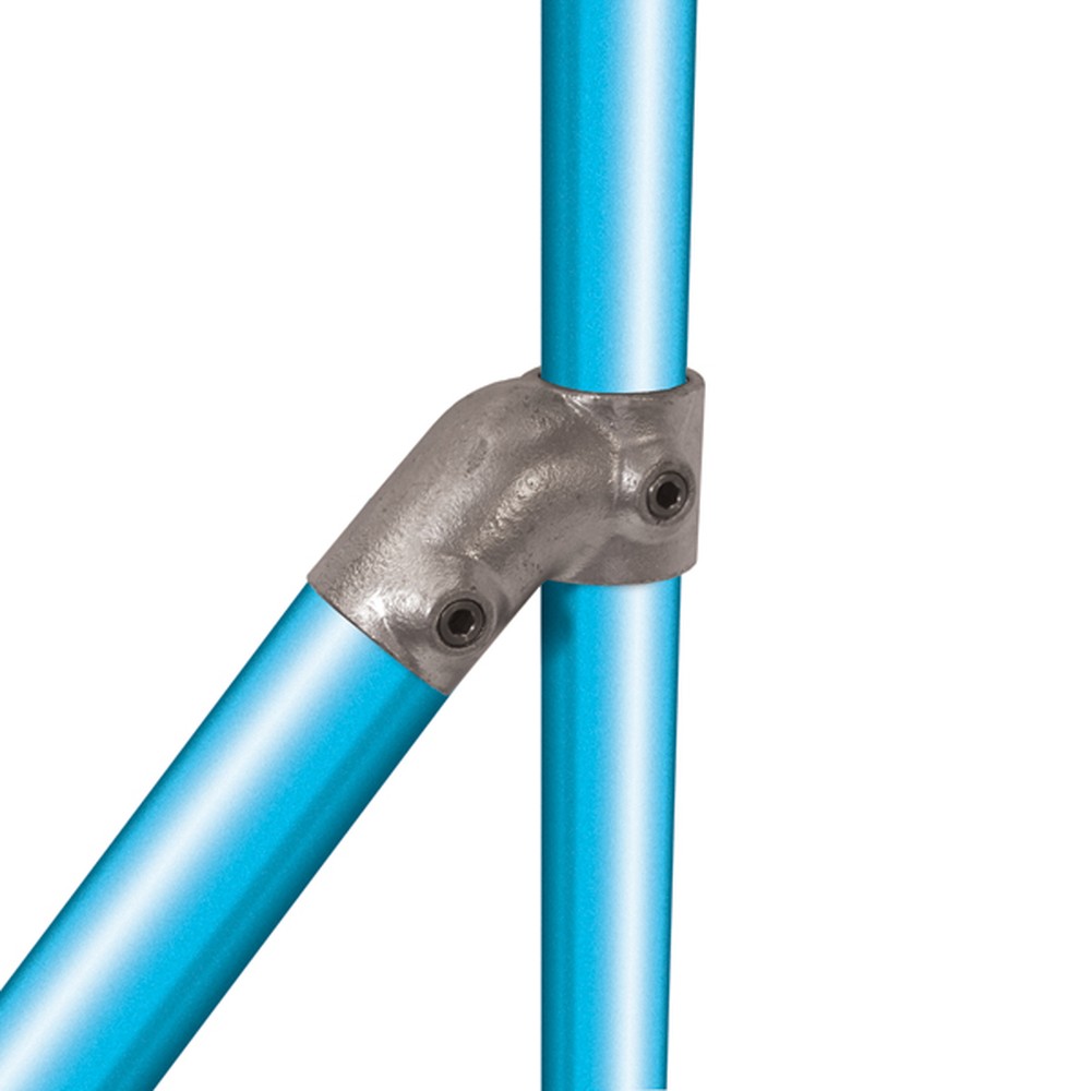 Tube Clamp / Key Clamp 184C (42.4mm) 45 Degree Tee