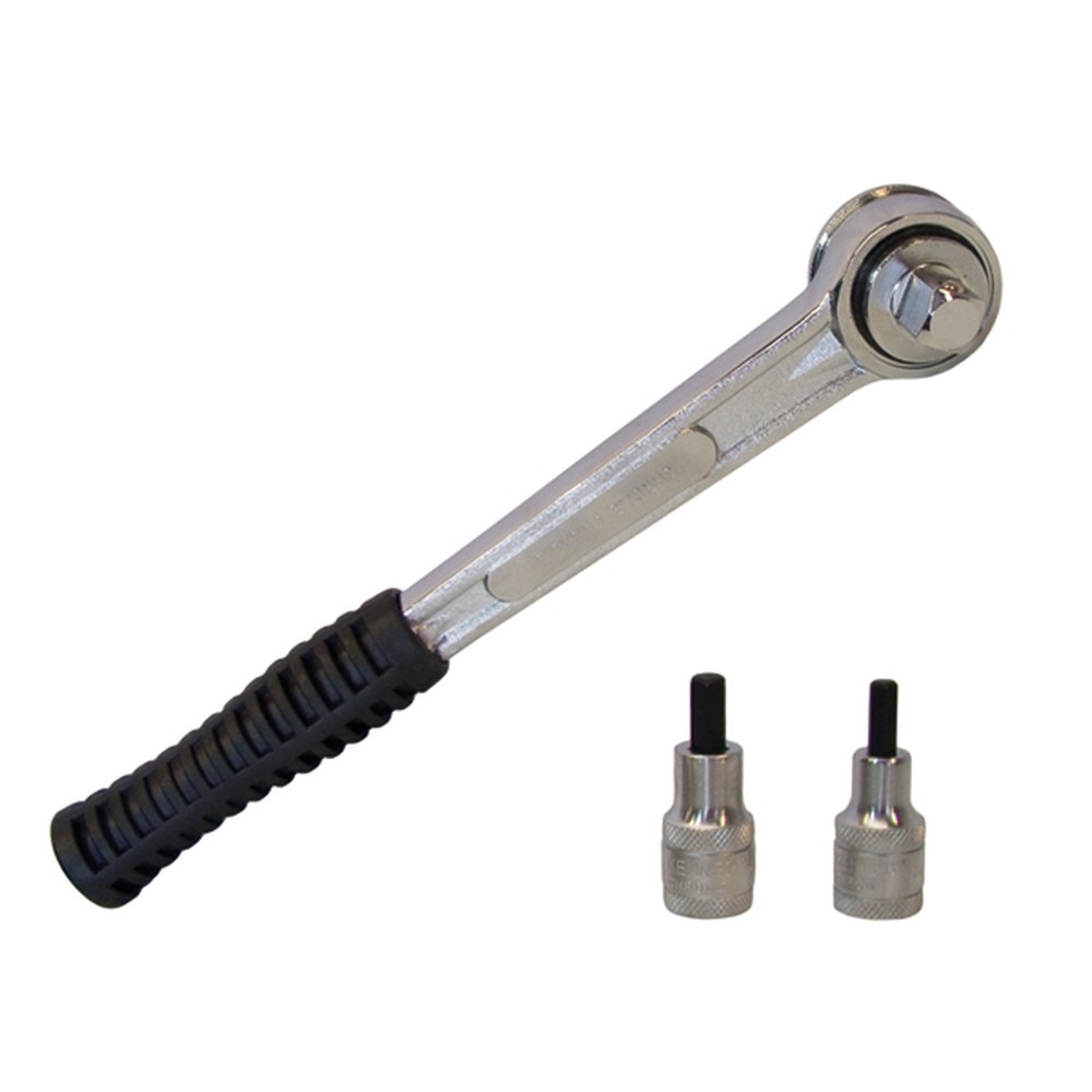 Tubeclamp 233 Ratchet Key With 2 Sockets To Suit Sizes A-E