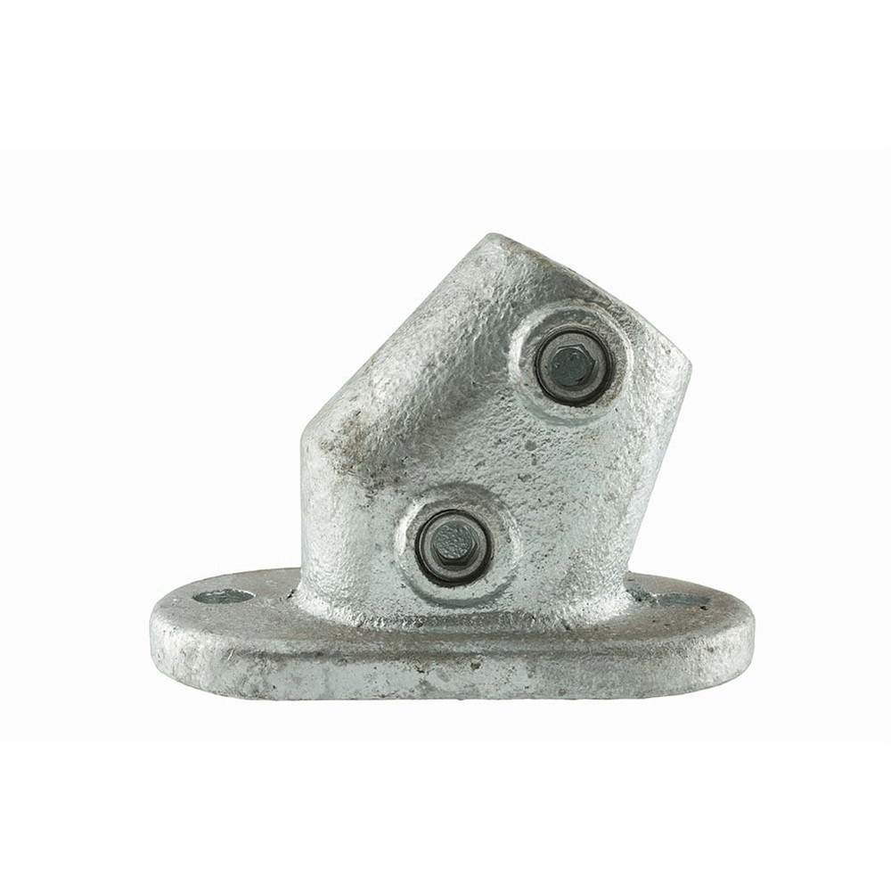 Angled Base Foot for 48.3mm Tube 30 to 45 degrees