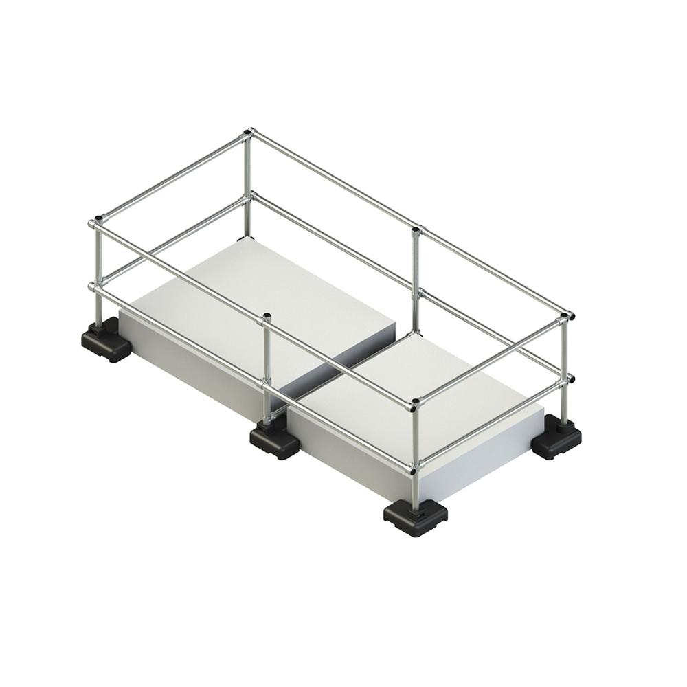 Roof Dome Maxi Kit 3.2m x 1.5m Skylight Fall Protection - F H Brundle