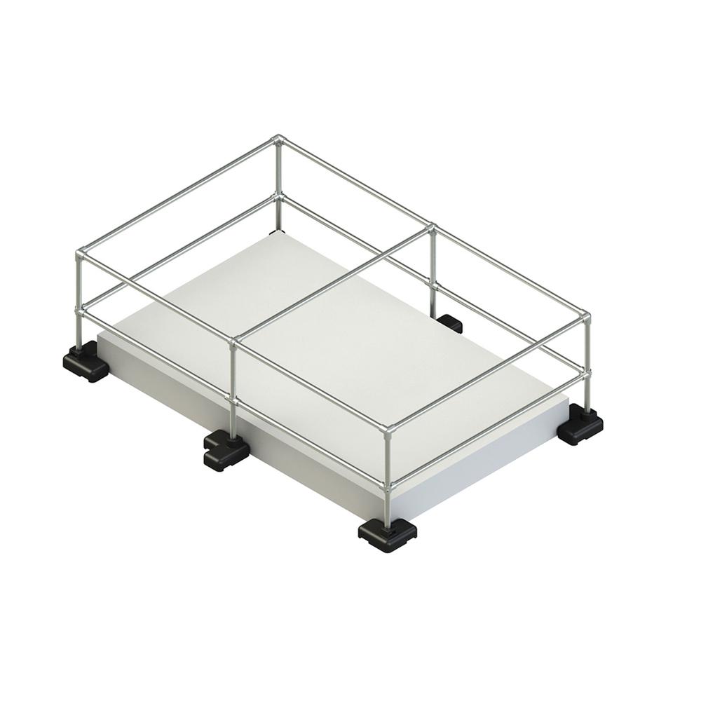 Roof Dome Maxi Kit 4.0m x 2.0m Skylight Fall Protection - F H Brundle