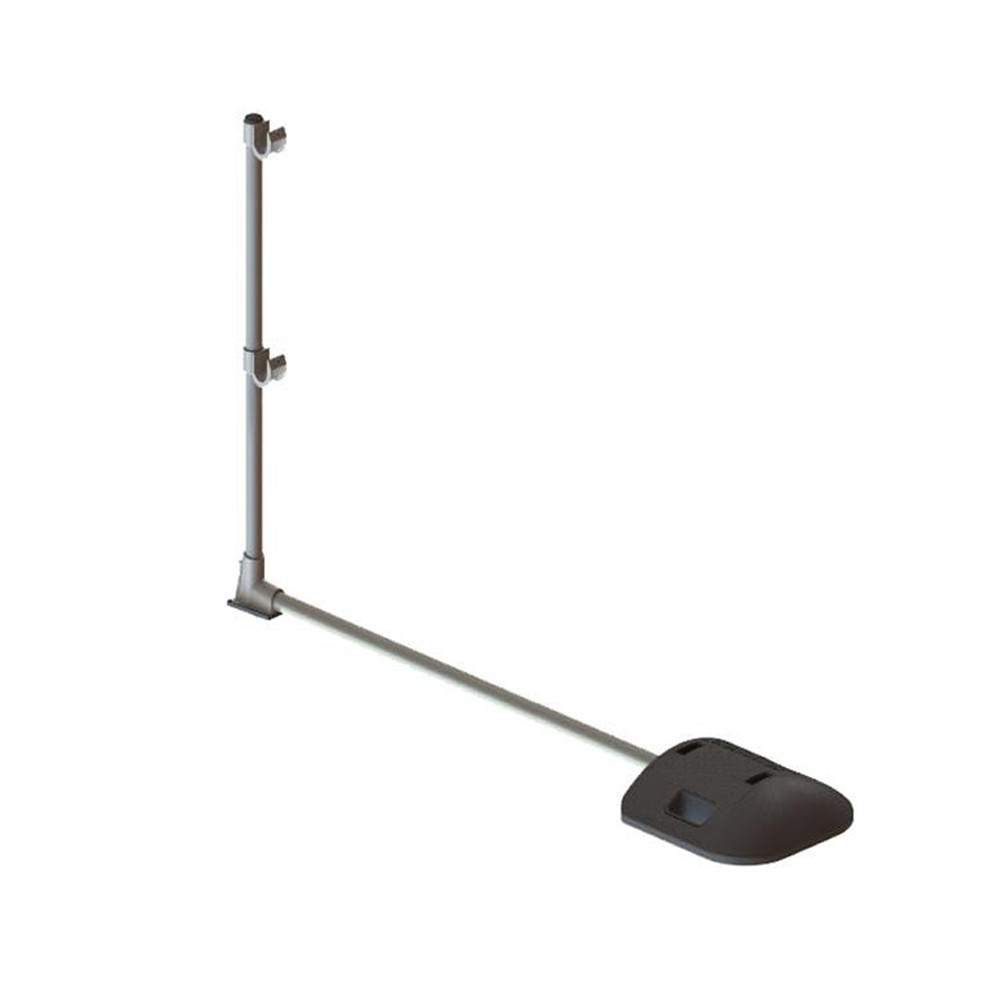 Roof Edge Protection Post & Counter Weight 1100mm Complete Kit