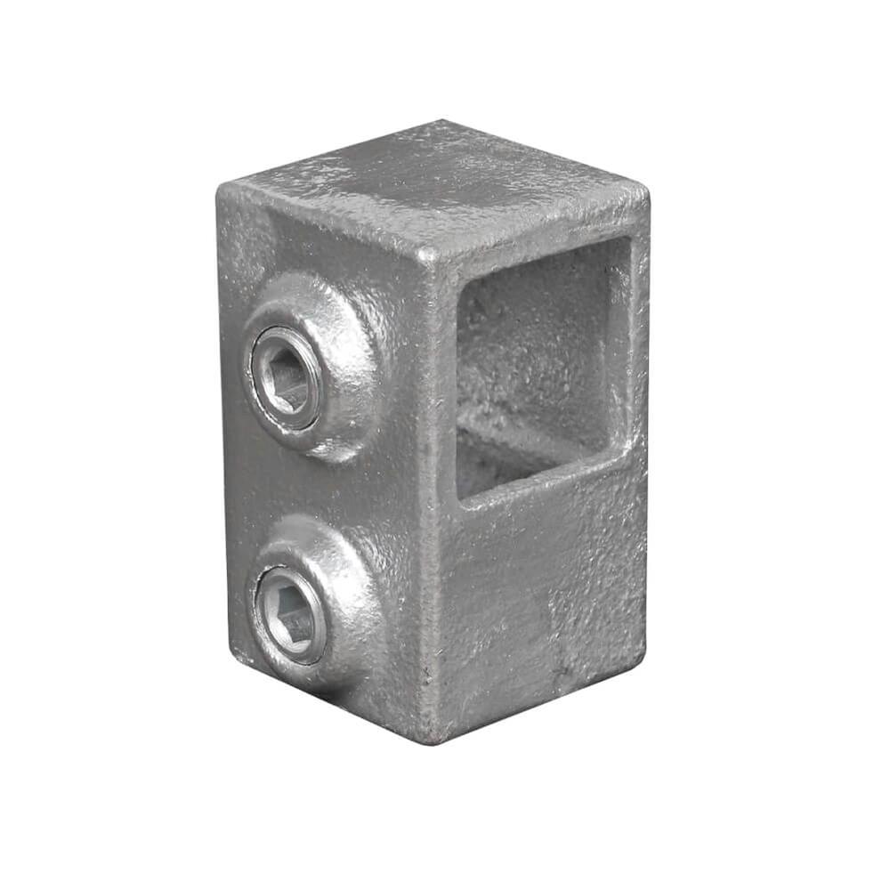 Tube Clamp Rectangular Hollow Section Short Tee 40 x 40mm - F H Brundle