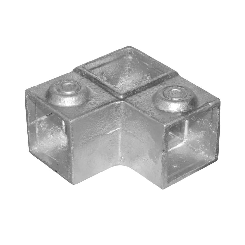 Tube Clamp - Three Way Corner 25 x 25mm Square Hollow Section