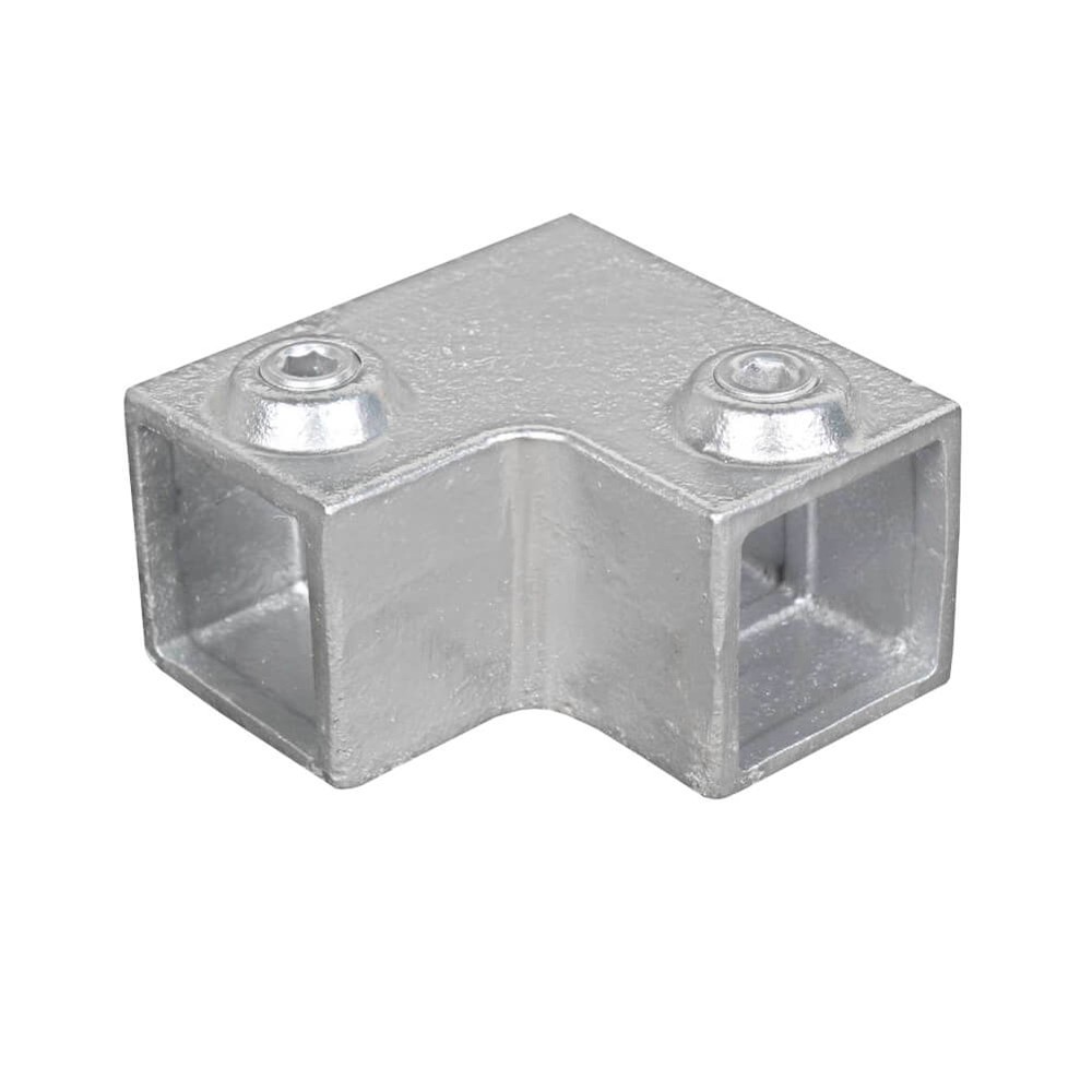 Tube clamp - 90 deg Elbow 25 X 25mm Square Hollow Section