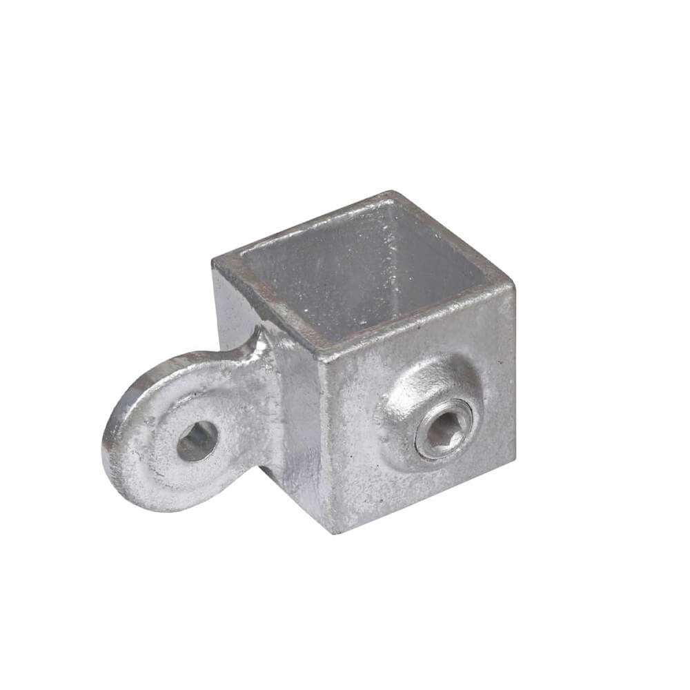 Tube Clamp - Male Swivel 25 x 25mm Square Hollow Section