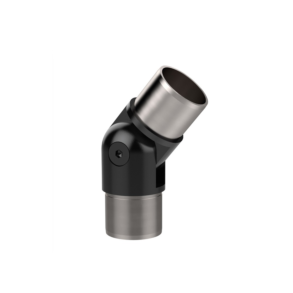 Adjustable Elbow - Black 42.4mm Fix