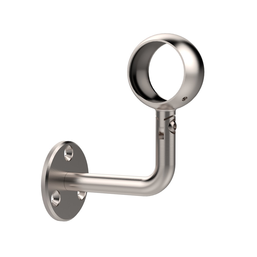 Stainless Steel 304 Handrail Wall Support Bracket 42.4mm Fix Mounting Adjustable Spigot