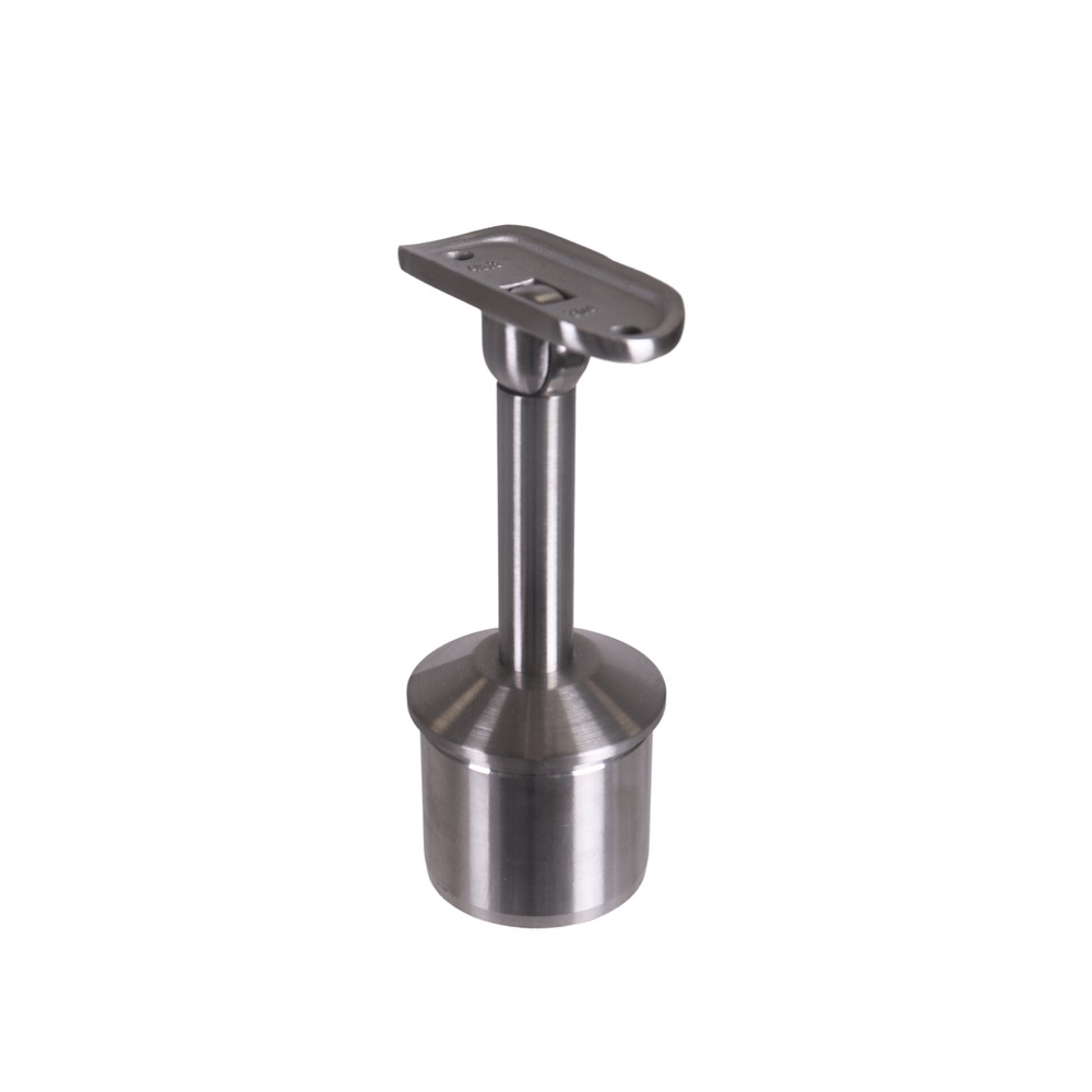 Stainless Steel 304 Handrail Saddle Bracket 48.3mm Adjustable Spigot