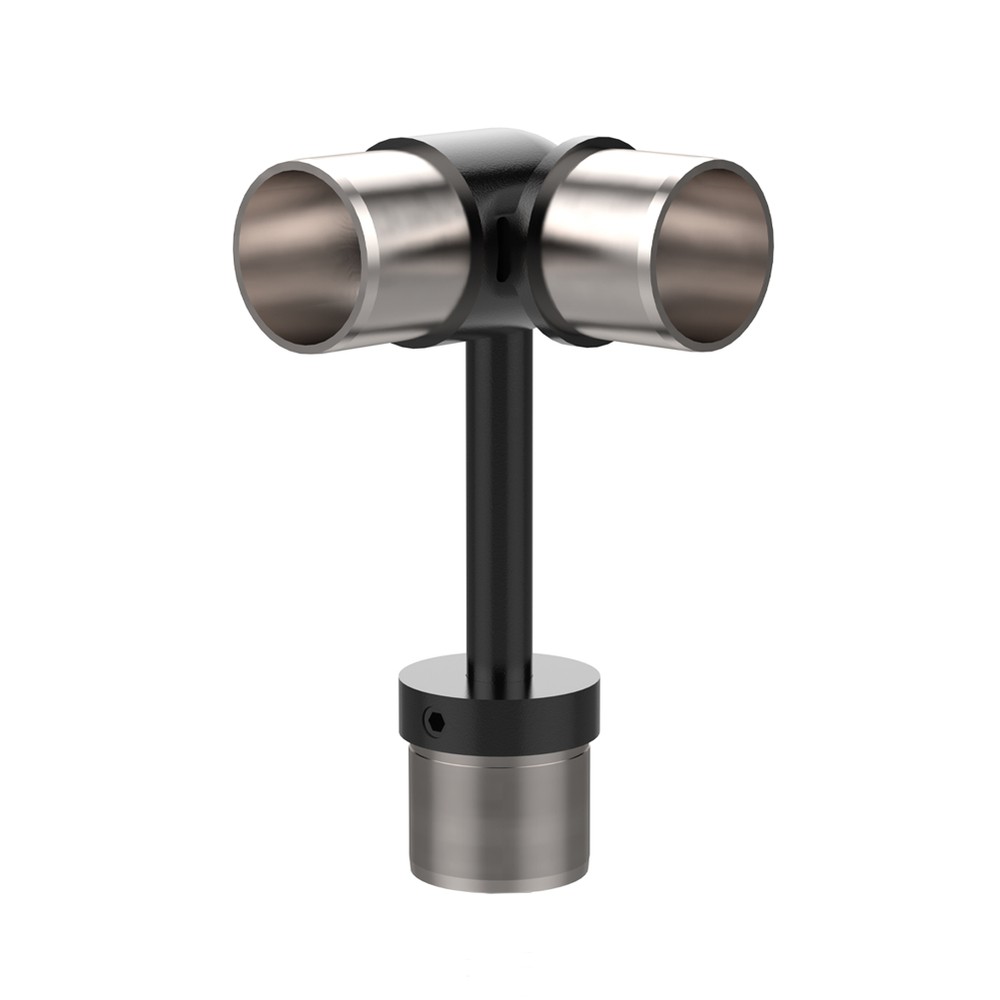 Handrail Bracket with Adjustable Elbow - height adjustable