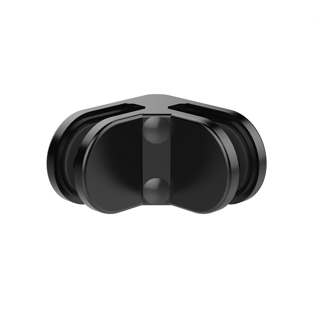 90 Degree Double Glass Clamp-10mm Glass