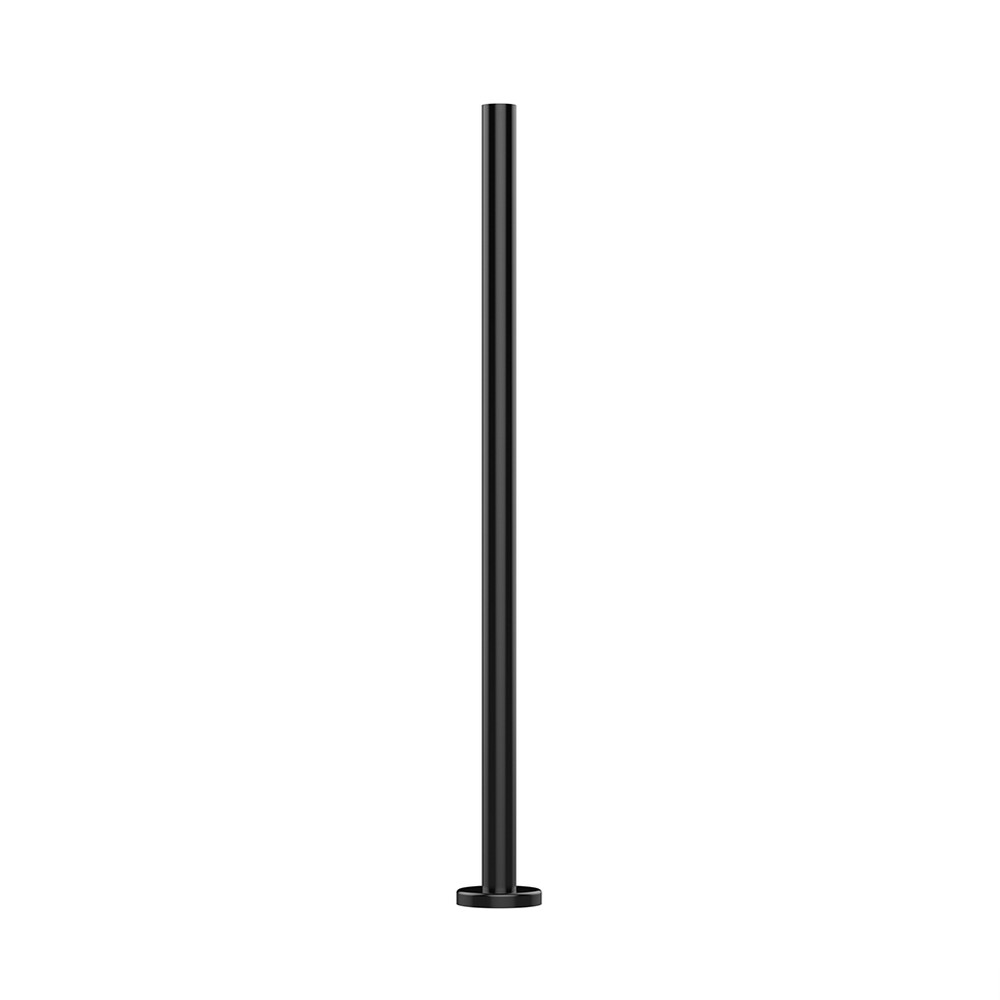 42.4mm Plain Base Plated Post - Black 978mm Long No Holes