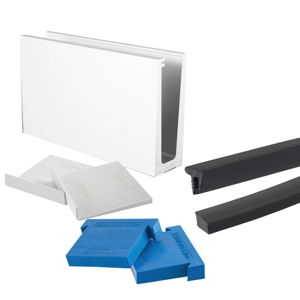 Slim-Loc Raw Kit 2.5m to Suit 13.52mm Glass Base Fix